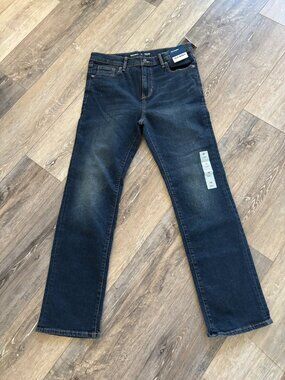 Old Navy Straight  Jeans Womens Size 18 Plus Built in Flex High Rise  Adj Waist